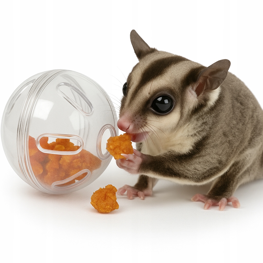 Levně Senzorická koule pro lotopalanky hračka na pamlsky do klece