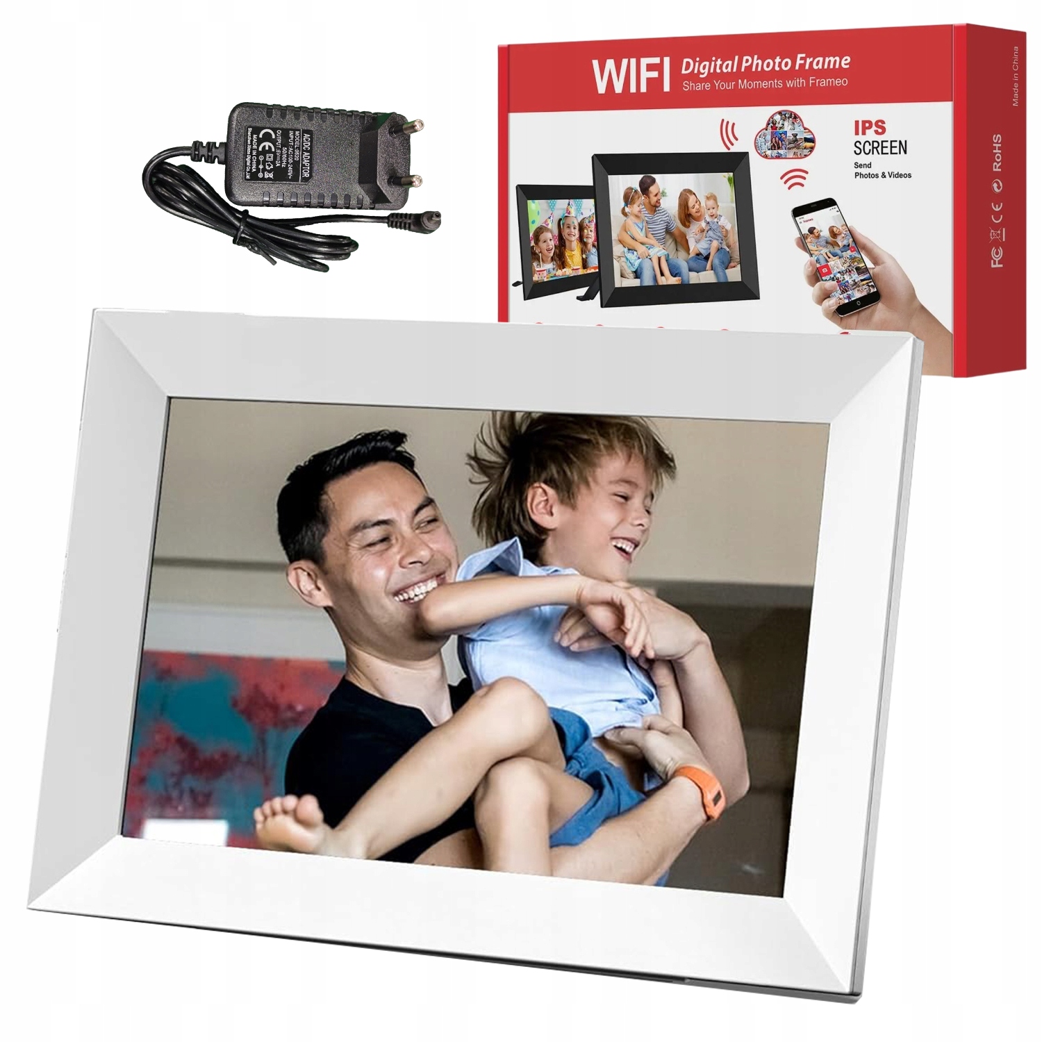 Digitální Rámeček Na Fotografie 10,1" Wifi S Využitím Dotykové Obrazovky 32GB