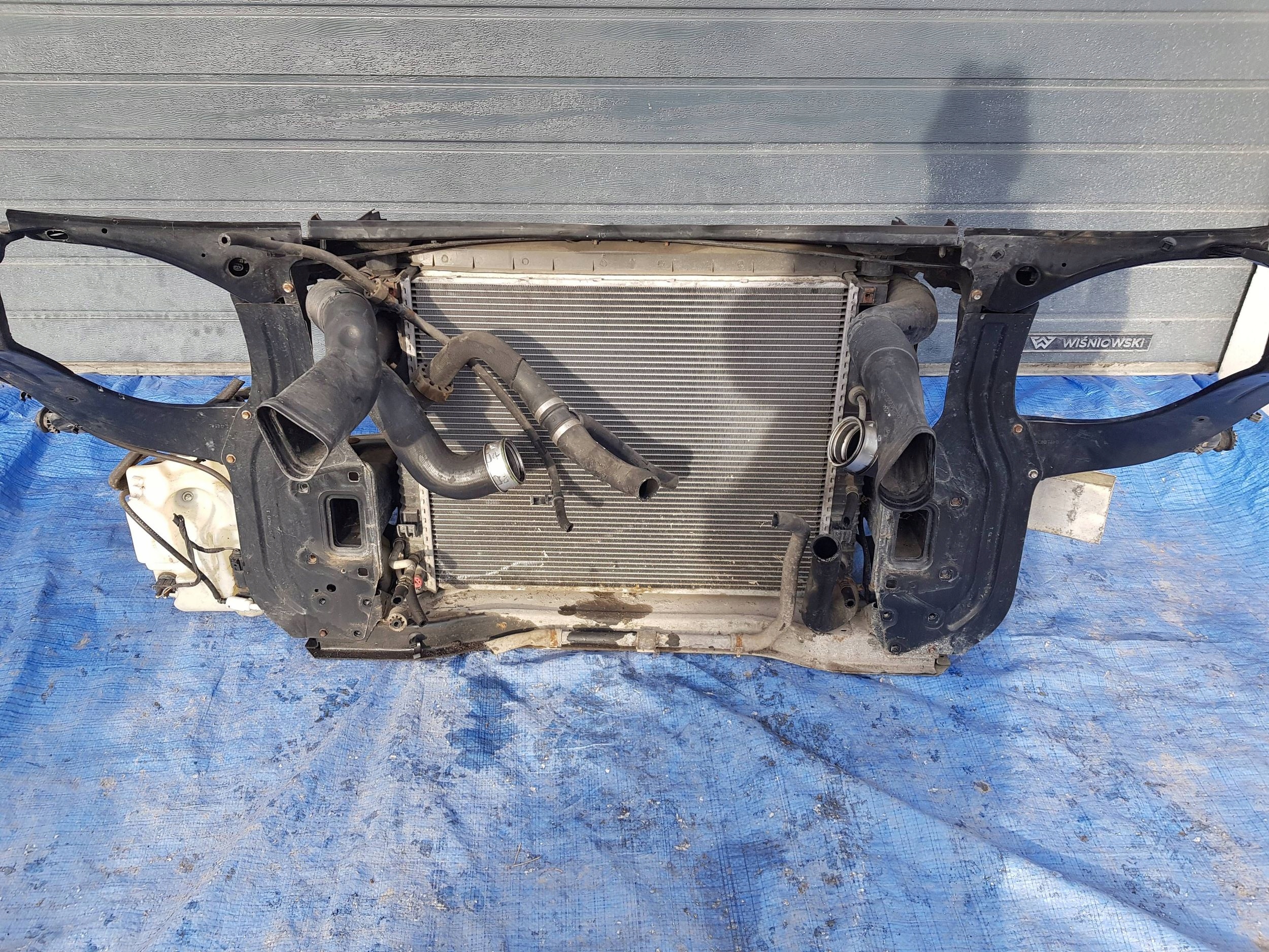 support panel for radiators radiator MERCEDES ML W164 GL X164 3.0 CDI