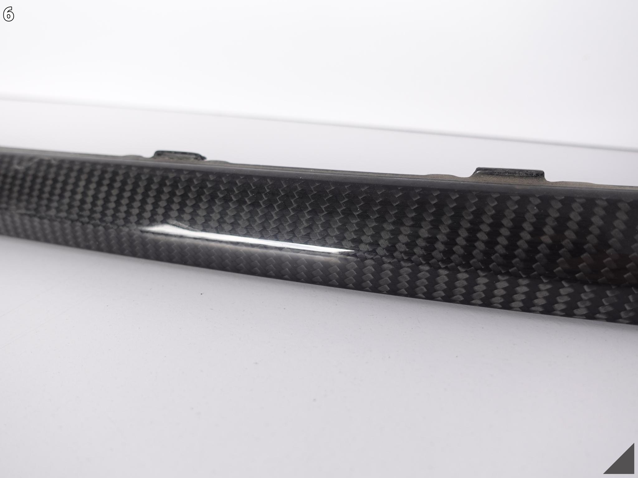 AUDI Q8 SQ8 4M8 S-LINE CARBON bumper moulding rear part