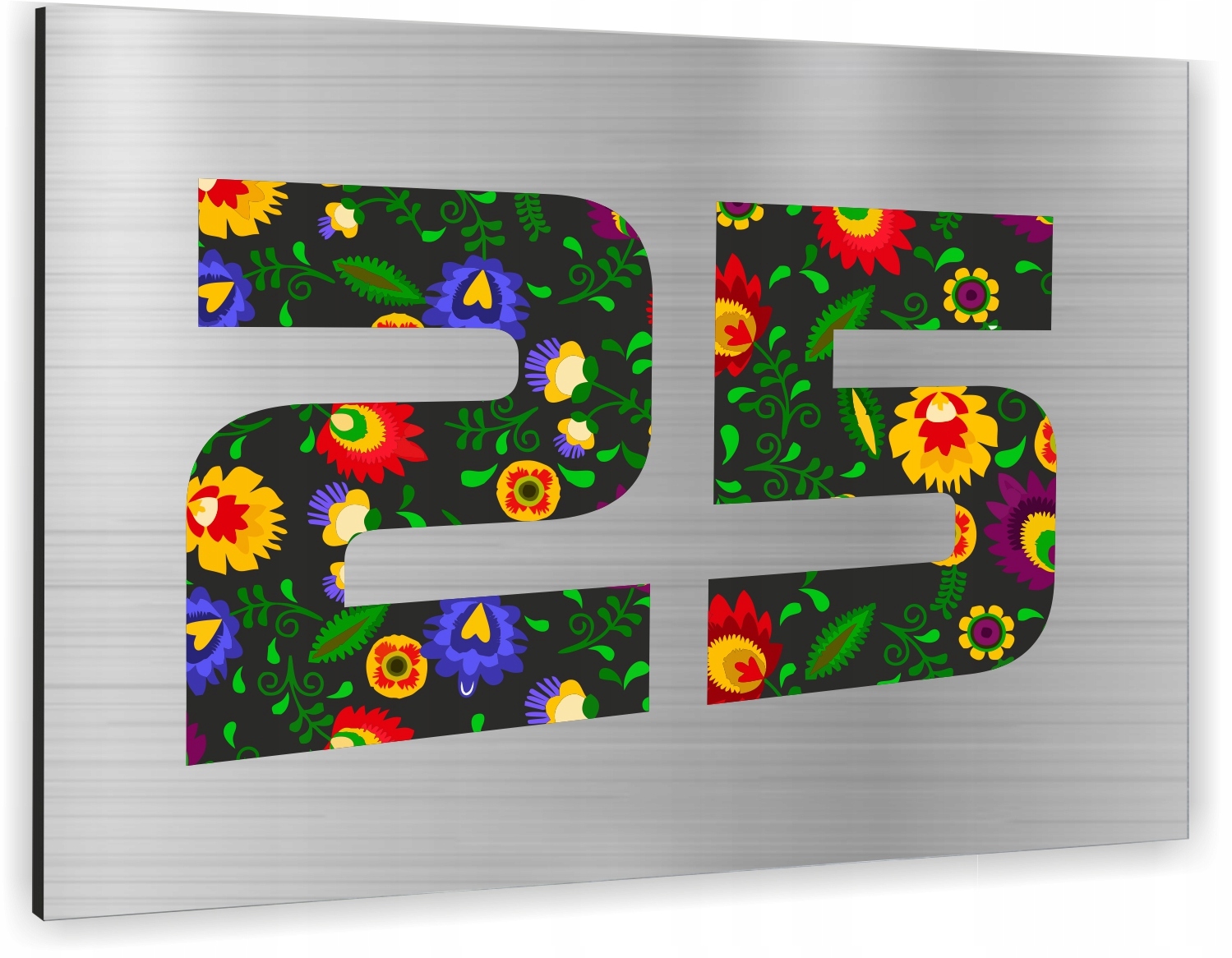 DUŻA Tabliczka ADRESOWA ALUMINIOWA 20x15 numer dom Kolor inny kolor