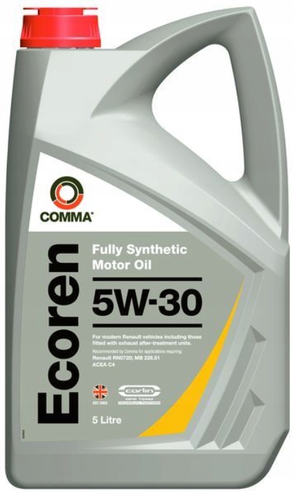 OLEJ Comma ECO-R 5W30 5L Rodzaj syntetyczne