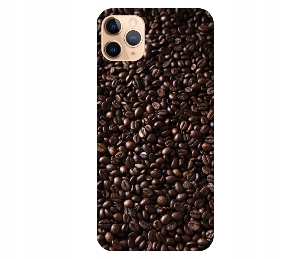 

Etui pokrowiec do iPhone 11 Pro Max Ziarna kawy