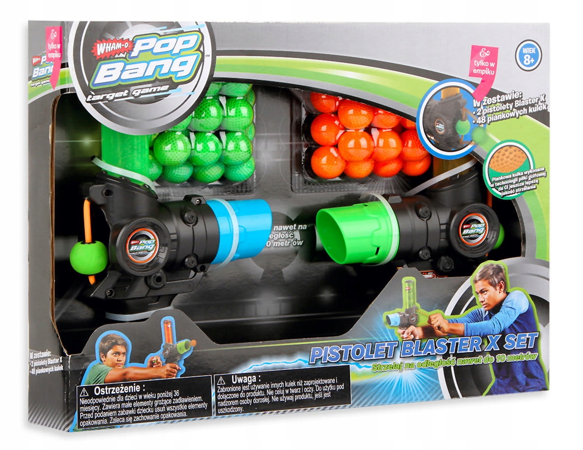 WYRZUTNIA BLASTERY X-SET X 2 + 48 KULEK