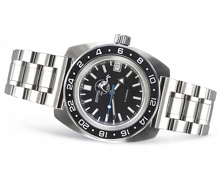 Hodinky Vostok Automatik Diver 24 hodinové Amphibia 17006B
