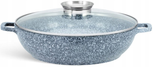 Niski Garnek Marmurkowy 3.3L 28CM Zilner Premium