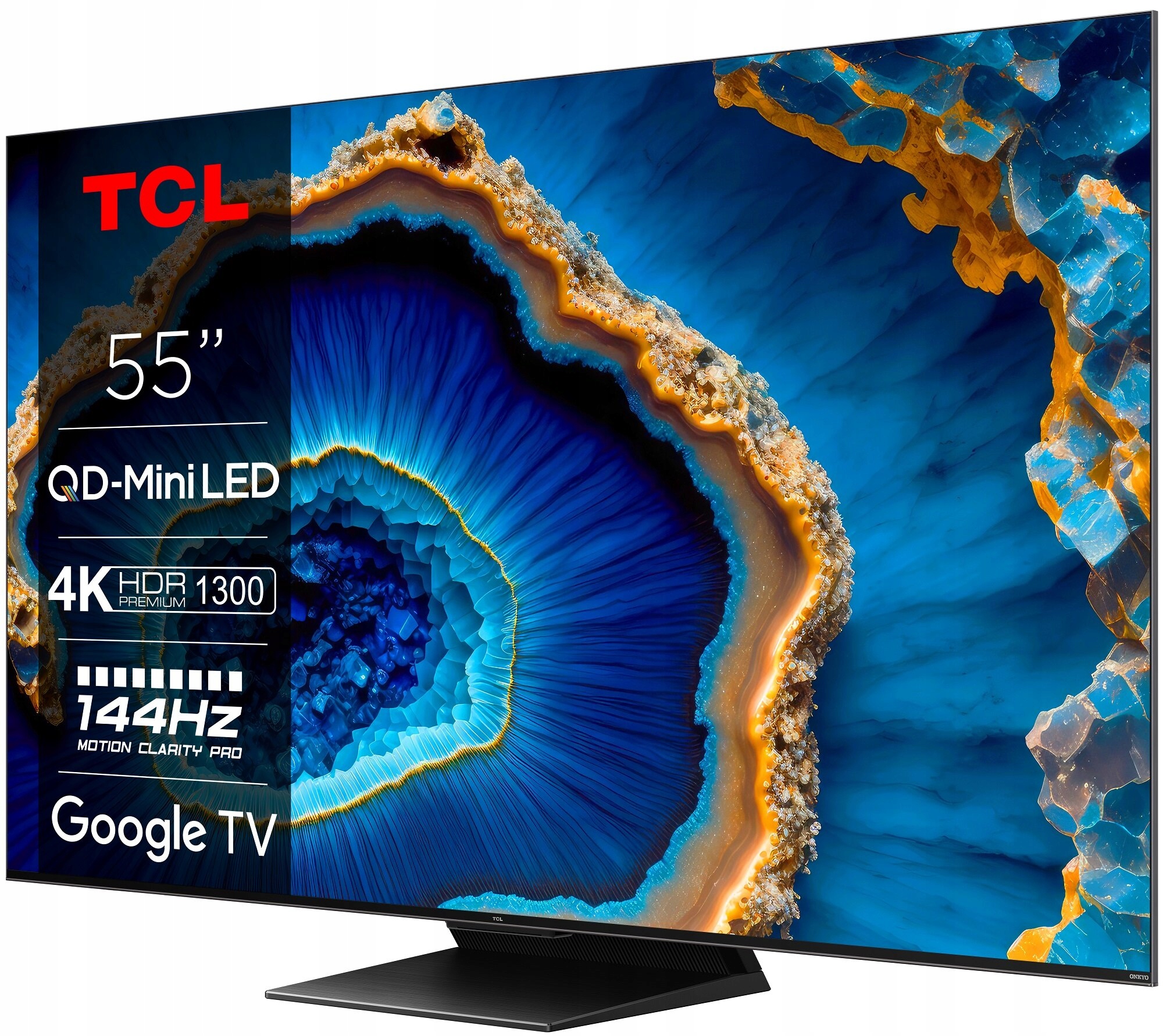 Telewizor TCL 55C809 MINILED 4K 144Hz Google TV Przekątna ekranu (cale) 55