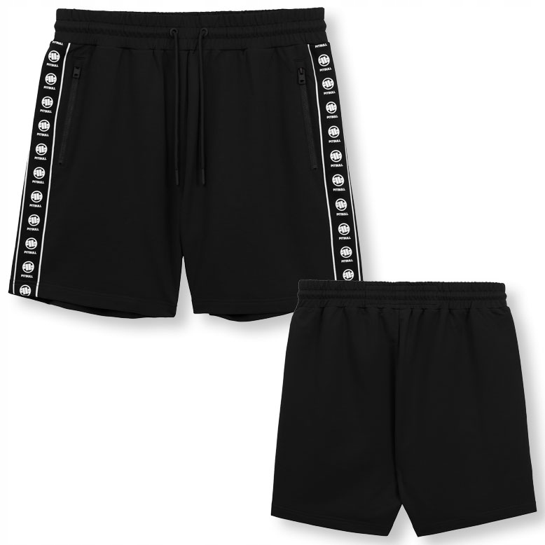 Męskie Szorty dresowe Pitbull Krótkie spodenki Tape Nugget Cienkie