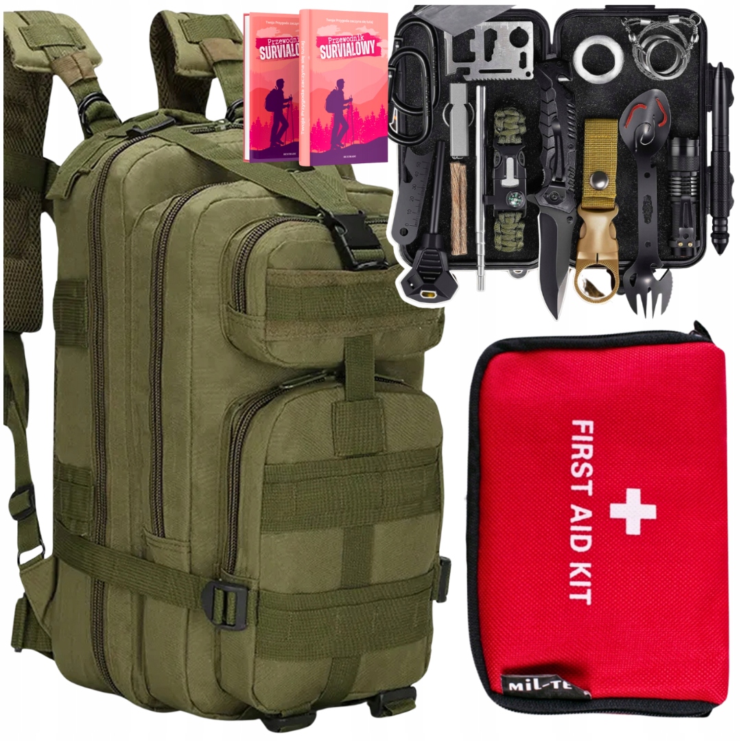 Zestaw Gotowy Wyjazdowy Harcerski Biwak Camping Dziecka Podróżnika