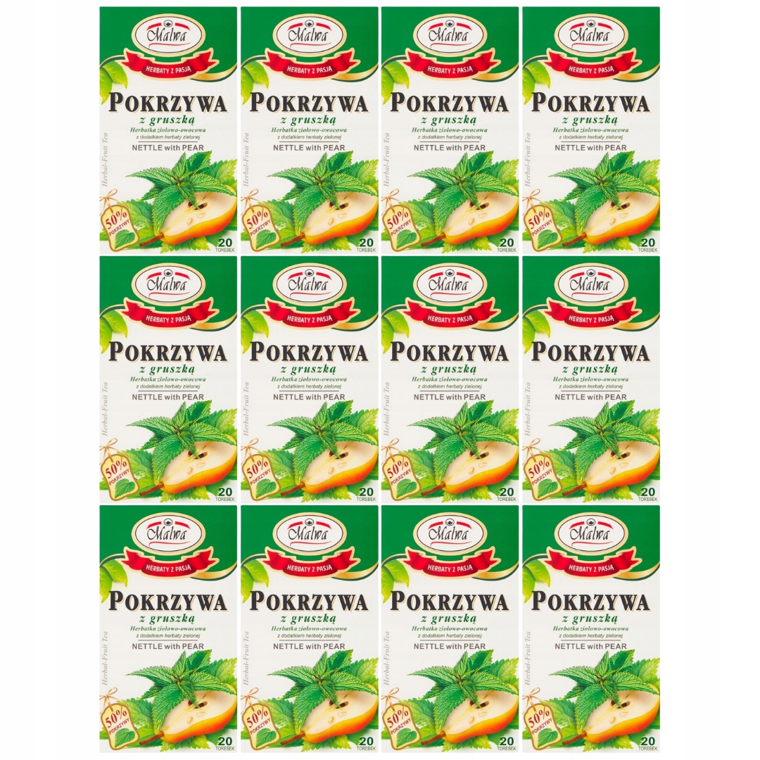 Malwa Bylinně-ovocný čaj 40 g (20 x 2 g) x 12 ks