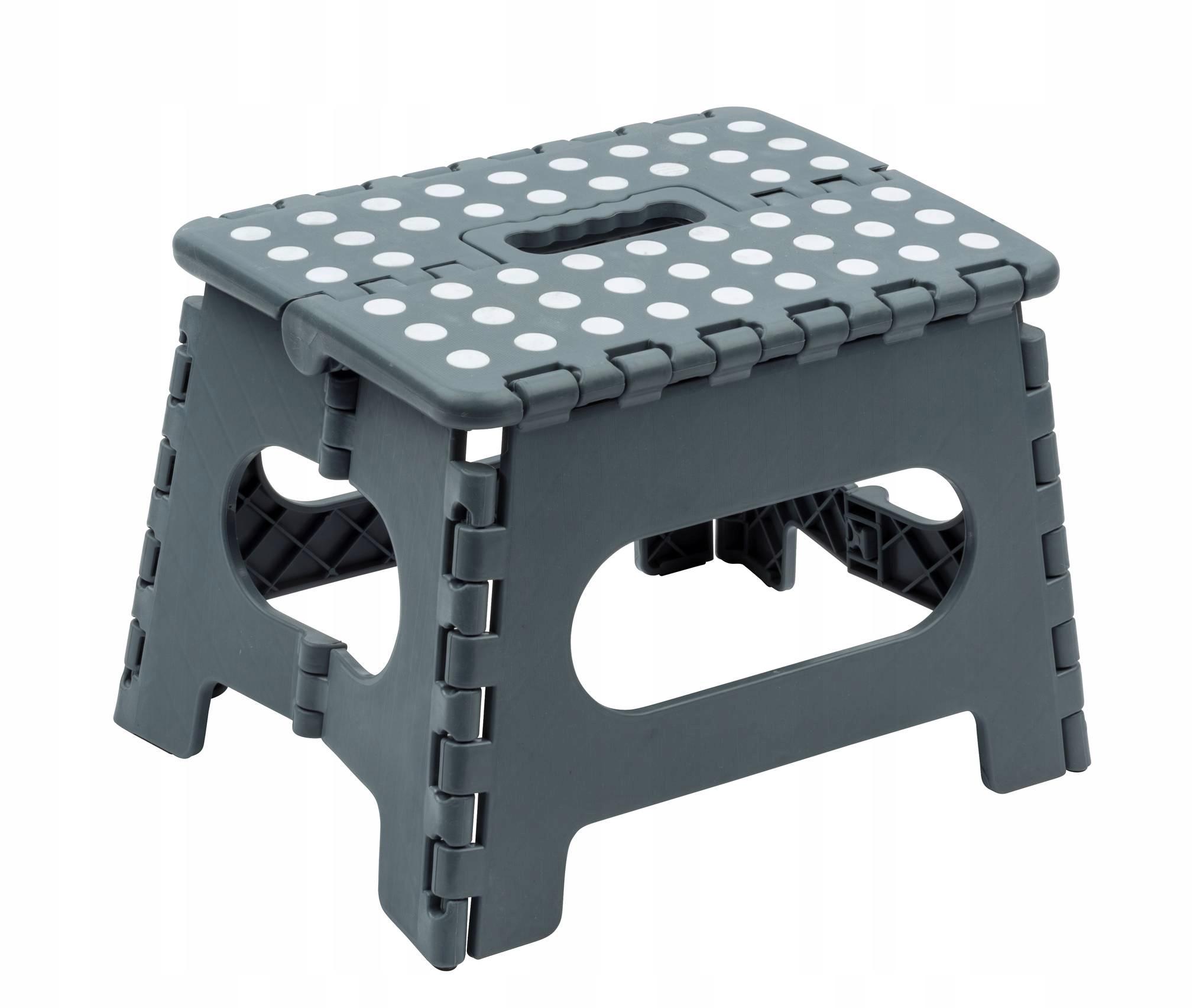 

Taboret Łazienkowy stołek podnóżek 22 cm Szary