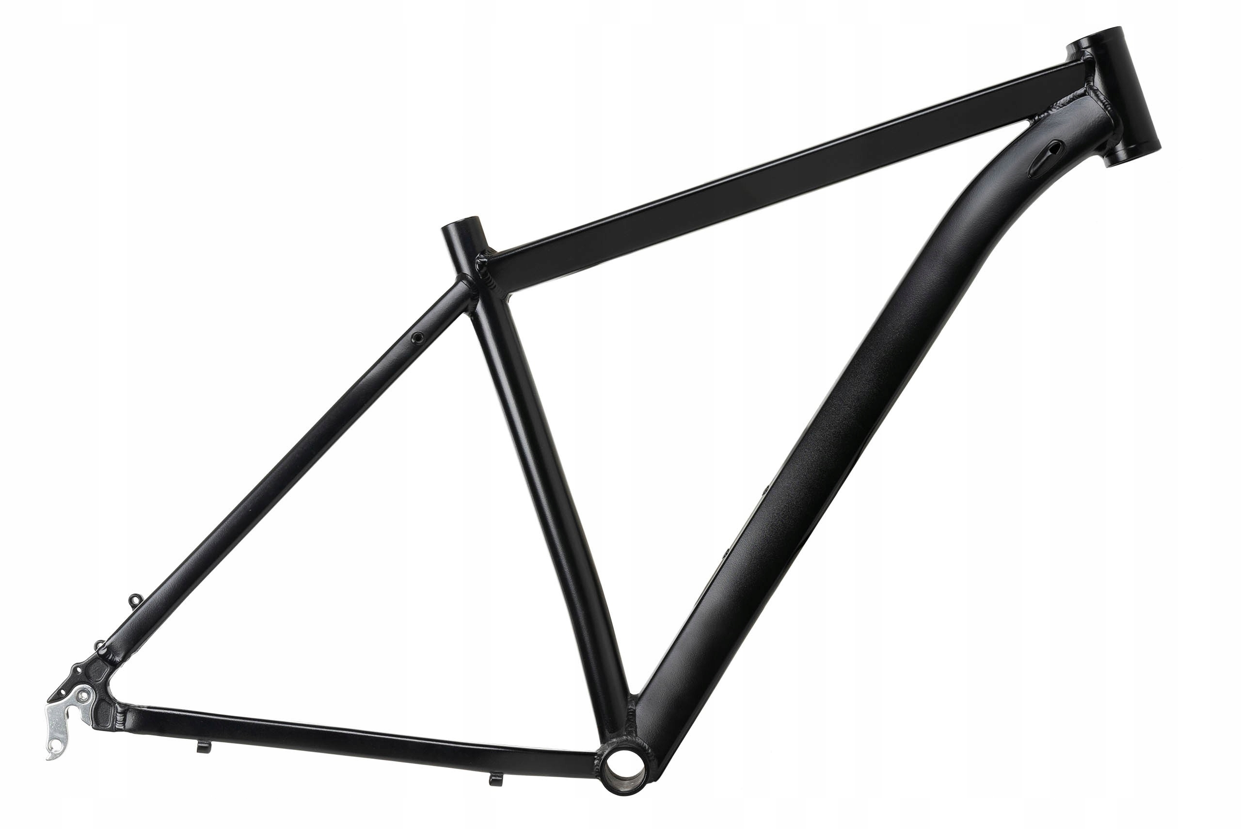 RAMA ALUMINIOWA CROSSOWA 19" POD HAMULEC TARCZOWY AHEAD OŚ 9 MM CZARNA