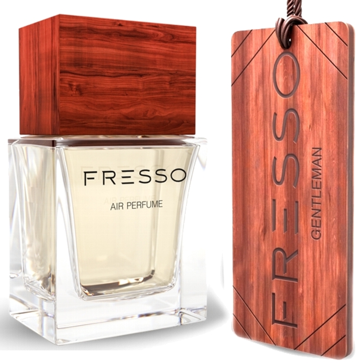 FRESSO zapach perfuma 50ml + zawieszka GENTLEMAN