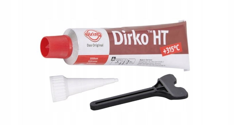 

Dirko Masa Uszczelniająca Silikon Elring Czerwony