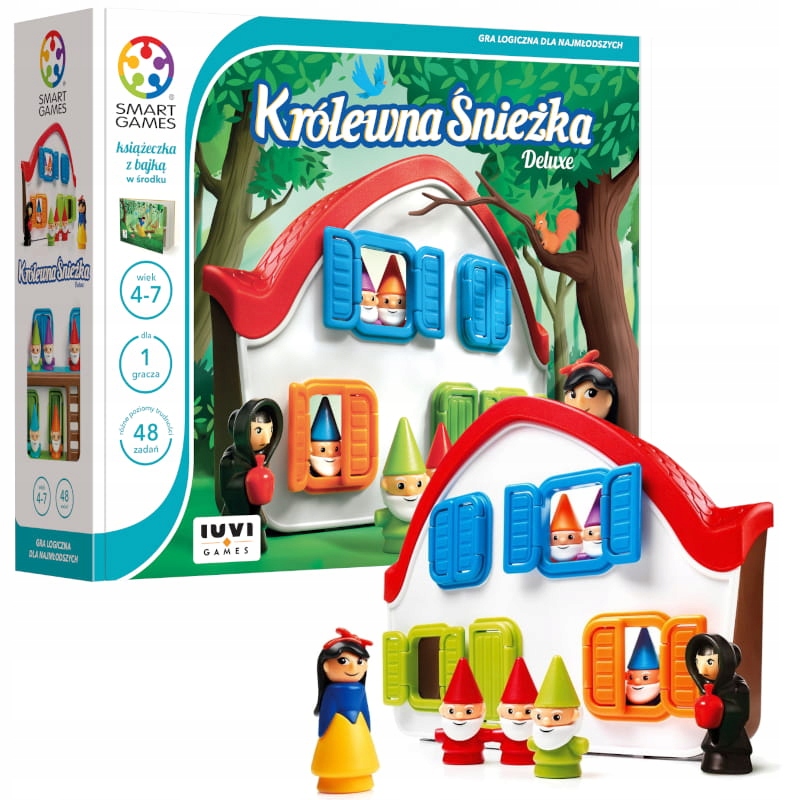 Smart Games Królewna Śnieżka Deluxe (pl) Iuvi Games Gra Logiczna 1 Gracz 4+