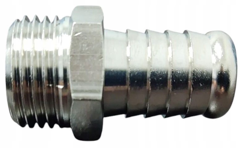 Złączka na węża 16 mm gwint zewnętrzny 1/2" 1233/12 Kupczyk