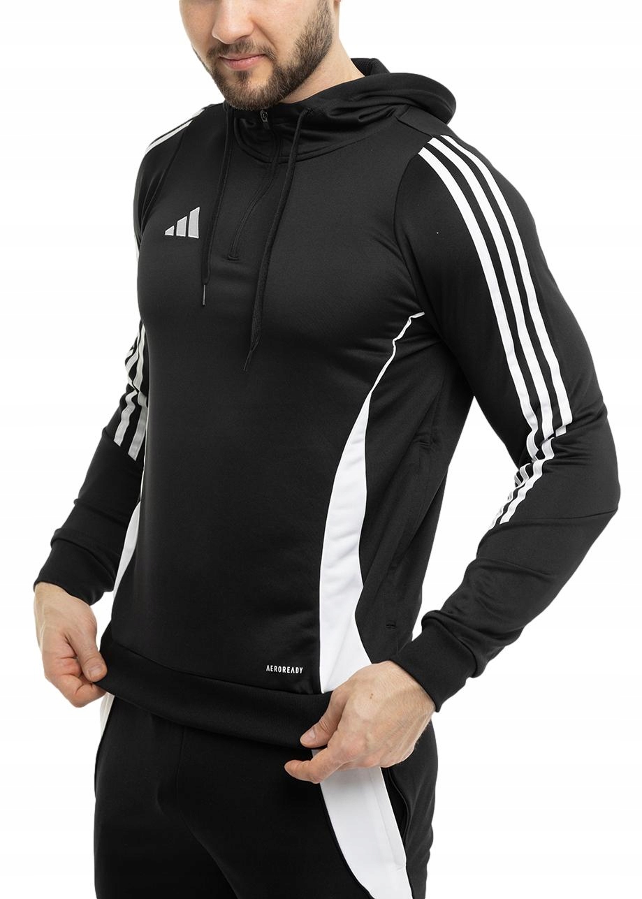 adidas pánská mikina sportovní mikina s kapucí Hoodie Tiro 24 vel M