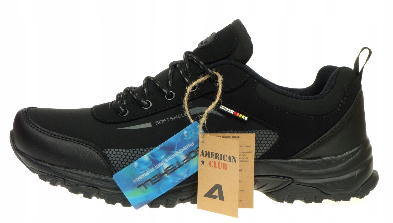Buty Trekkingow AMERICAN CLUB OUTDOOR SoftShell 41 Długość wkładki 27 cm