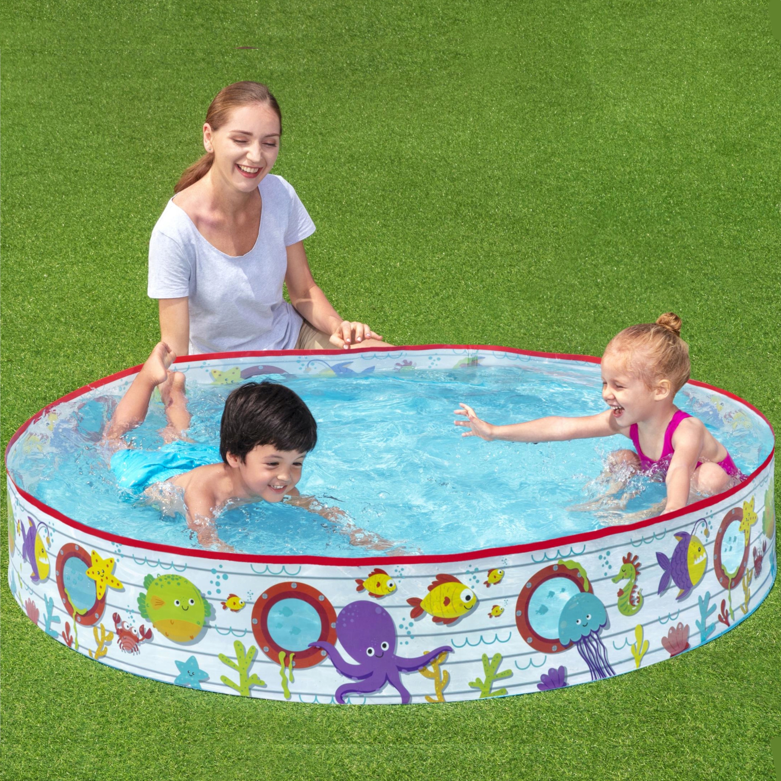 BESTWAY BASEN ROZPOROWY OGRODOWY 152 x 25 cm 55029 Seria Fill 'N Fun