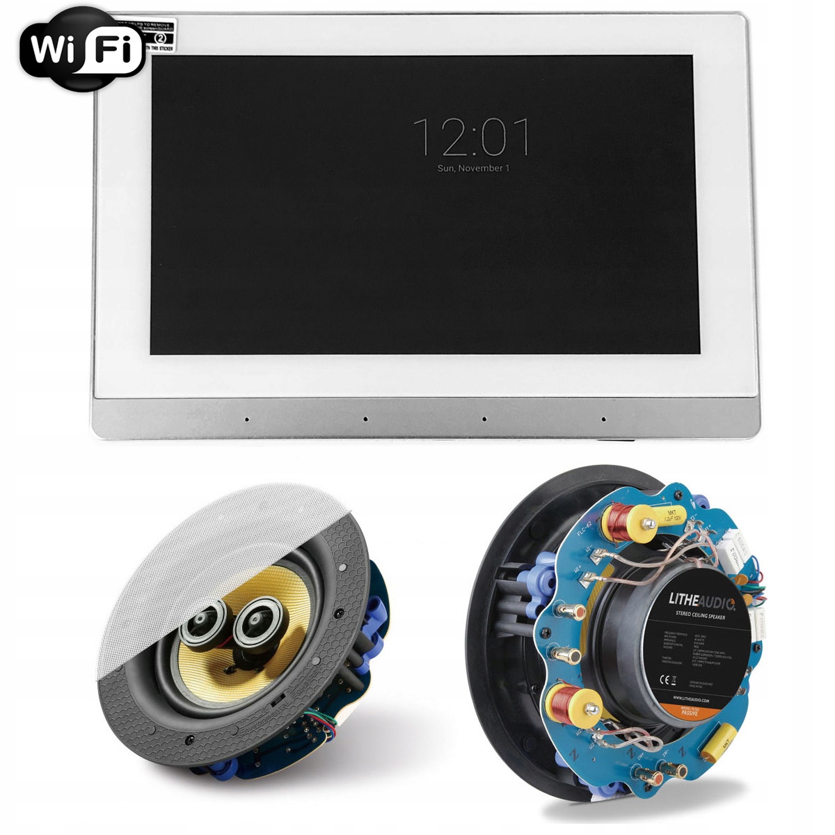 Hifi Internetové Kúpeľňové Kuchynské Rádio Wifi Bt