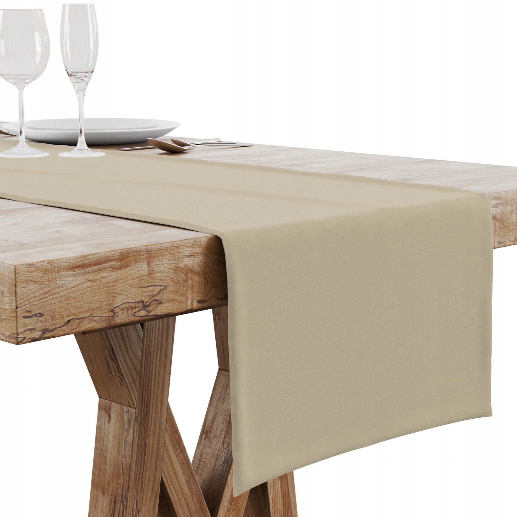 

Bieżnik Obrus Na Stół Matowy Gładki 40x180