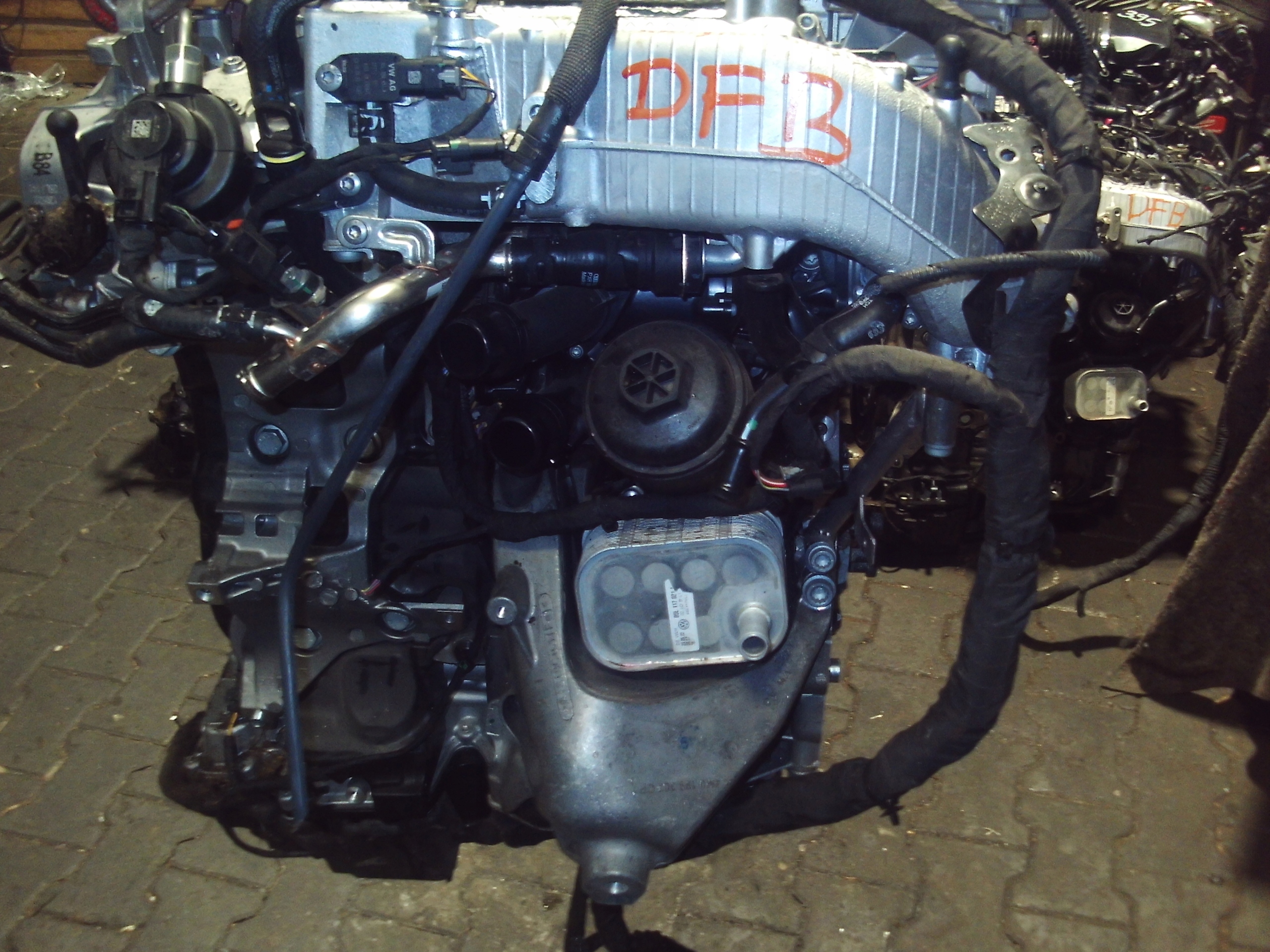 engine complete AUDI 2,0 TDI DFB 10 TYSKM