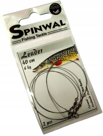 Spinwal Przypony na Spinning 40cm 6kg