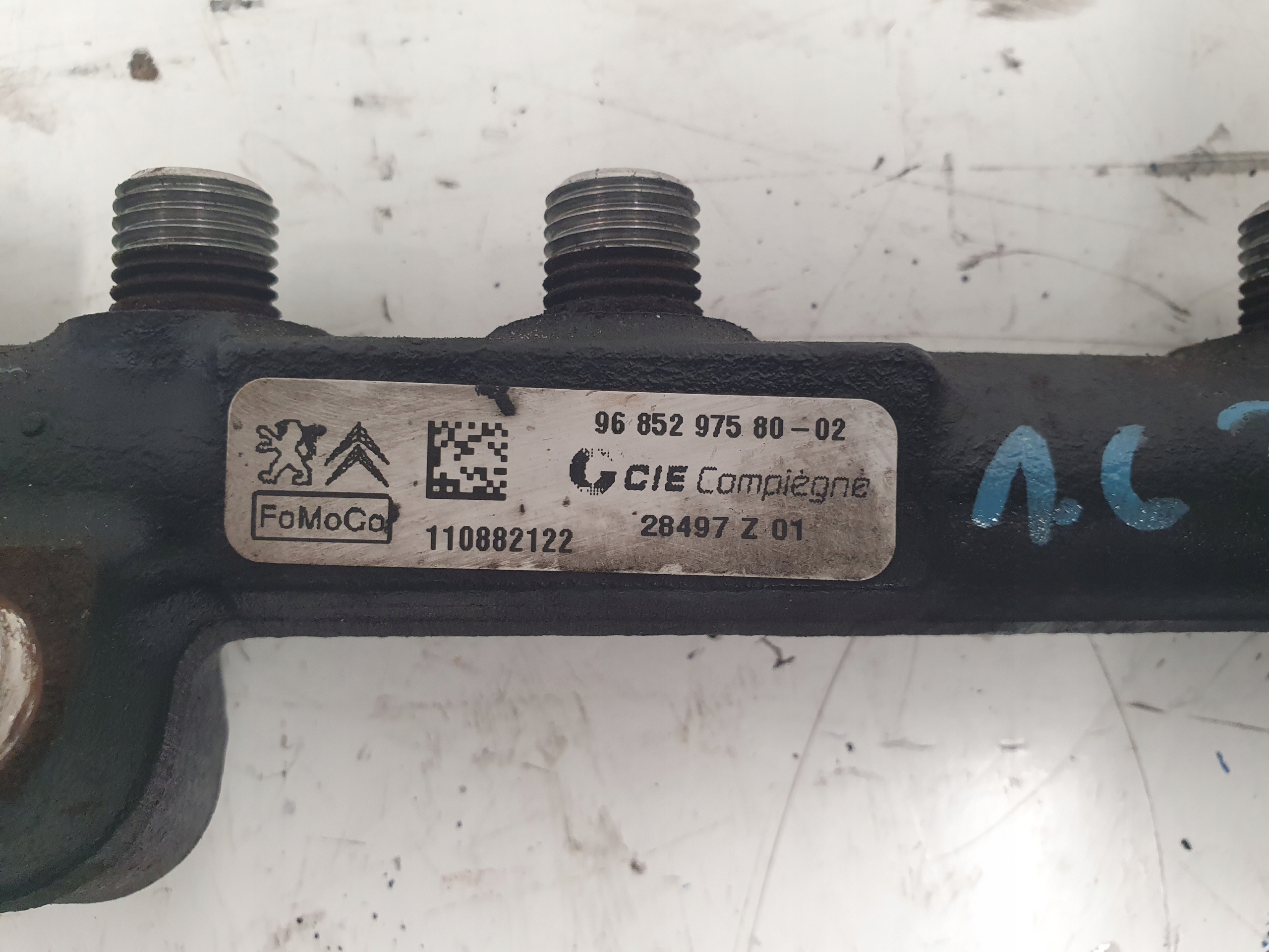Ford Focus MK3 III 1.6 Tdci 115KM T1DB Capteur Pression Rampe injection