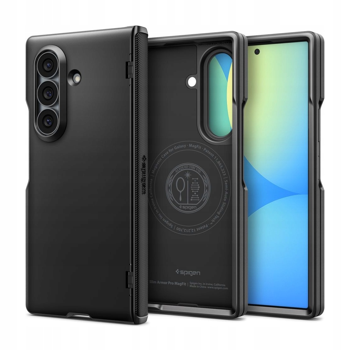 Etui do Samsung Z Fold 8 Ultra Spigen Slim Armor Pro czarne