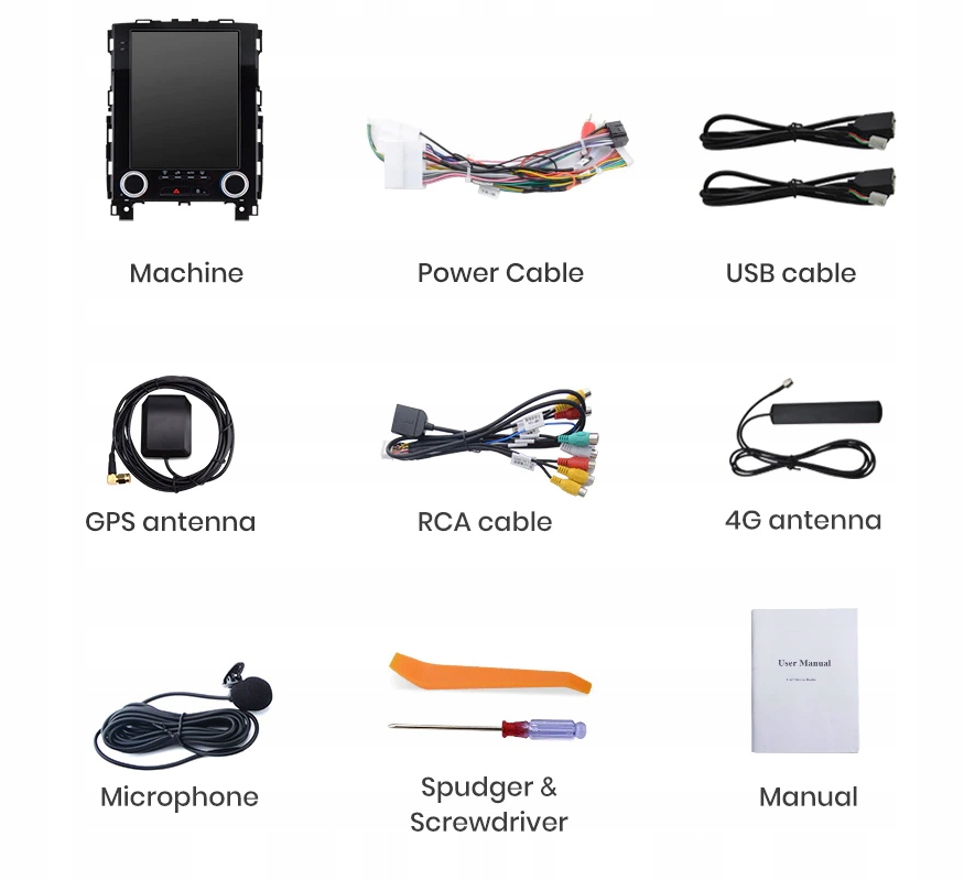 RADIO ANDROID RENAULT KOLEOS 2017-2019 8CORE 4/32 Model NAWIGACJA STACJA MULTIMEDIALNA