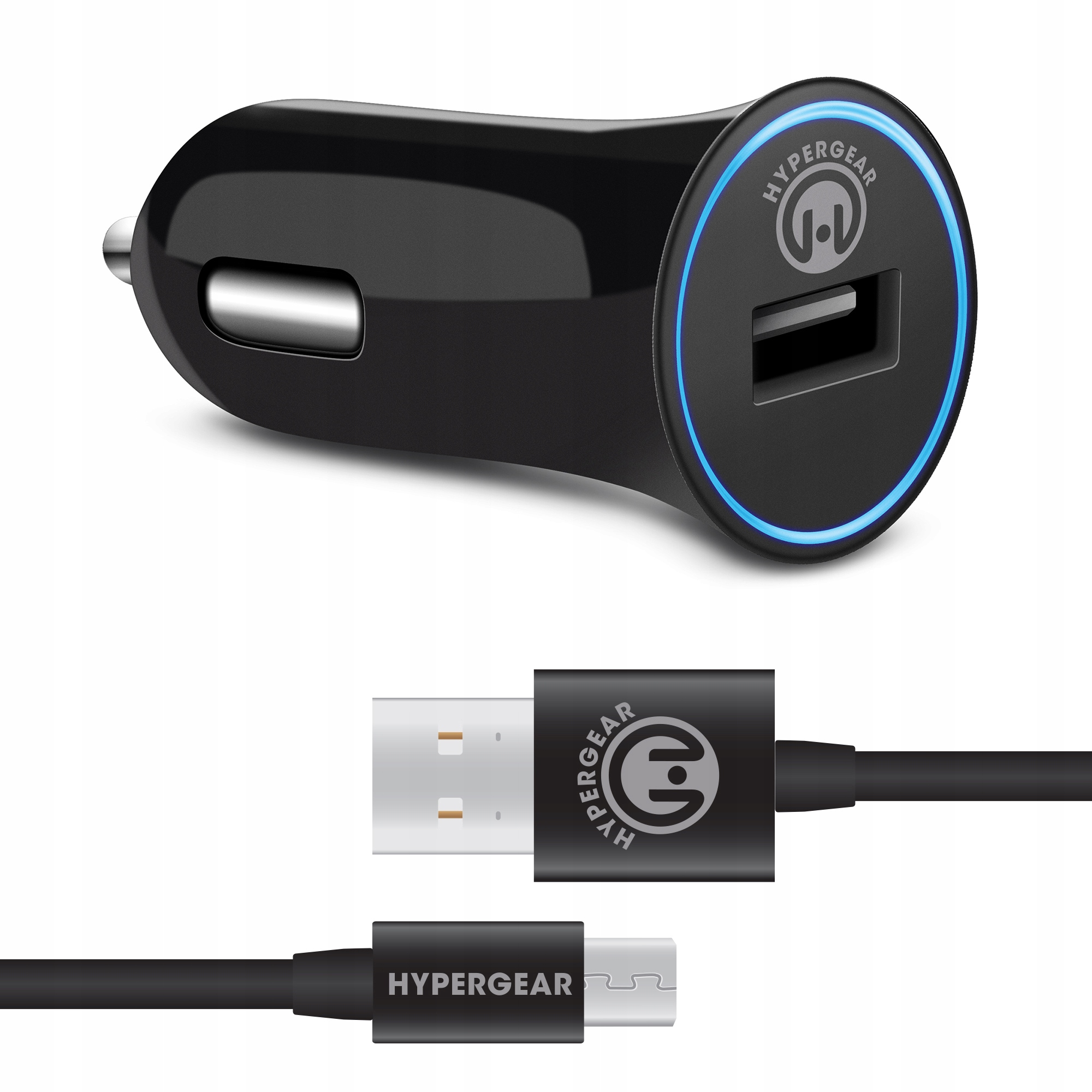 

HyperGear ładowarka 2.4A z kablem micro Usb 1.2m
