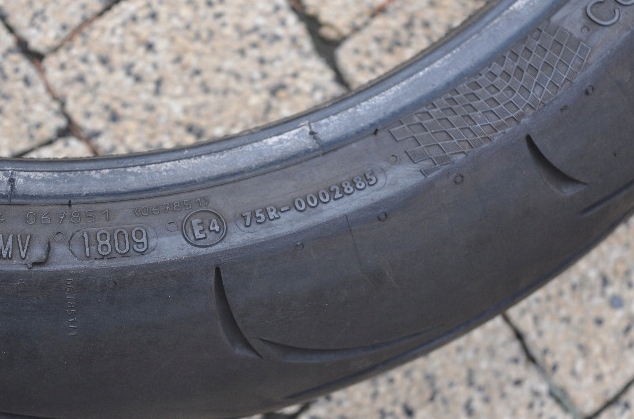 OPONA CONTINENTAL CONTISPORT ATTACK 120/70R17 58W Profil opony 70