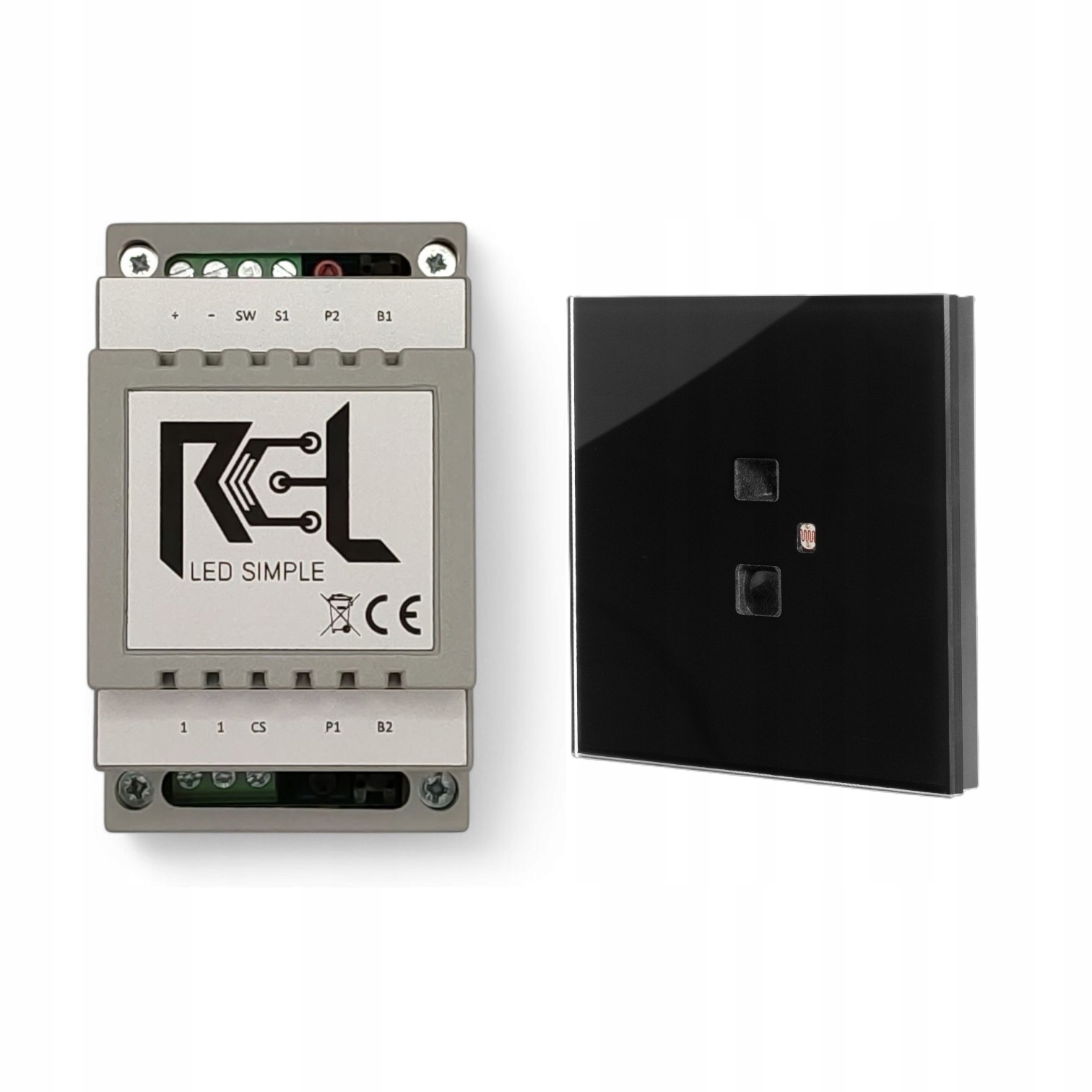 Ovládač Rcl-led Simple pre 200 W 12/24 V DC, snímač vzdialenosti RG_1_GLASS