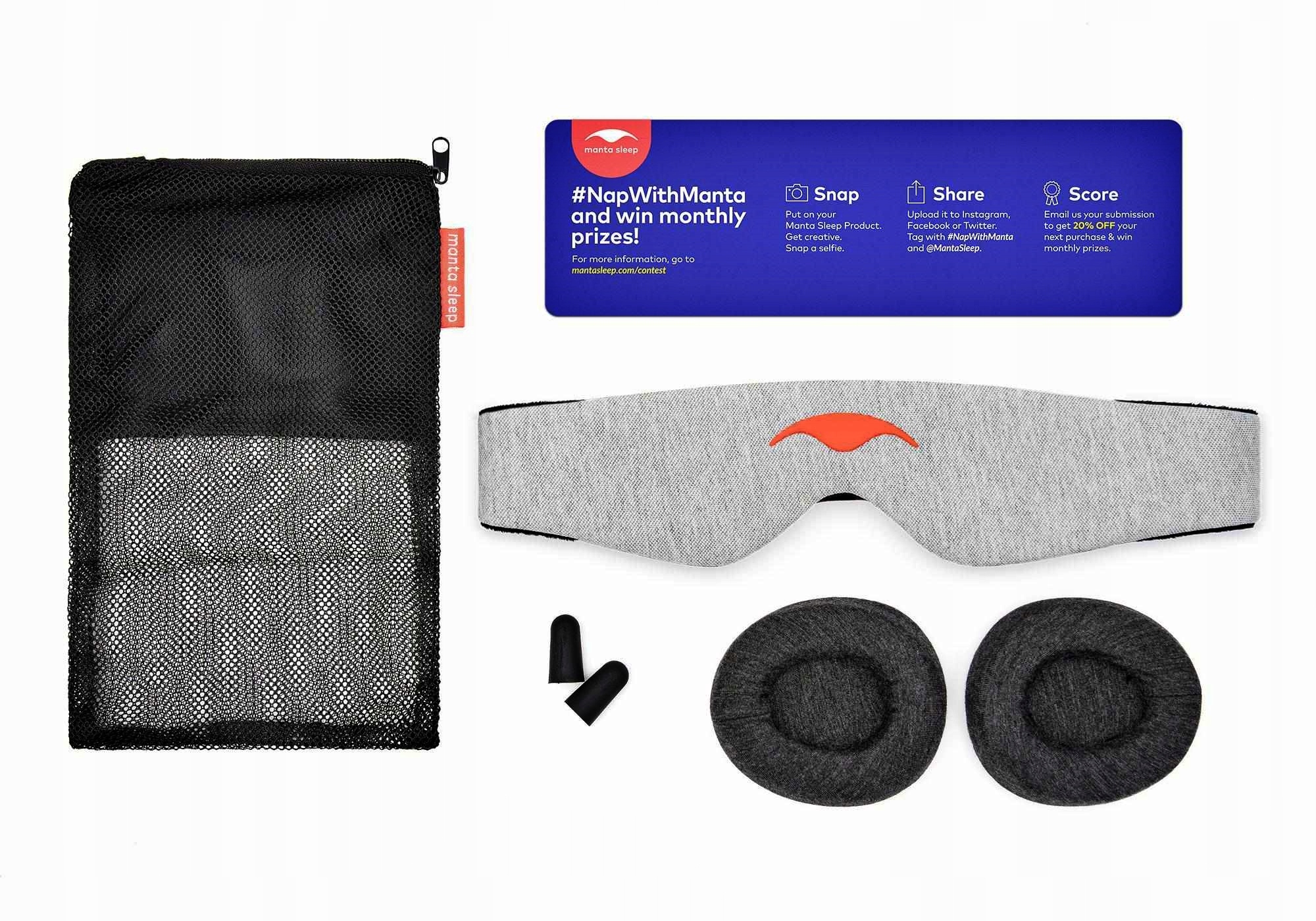 Opaska Premium Do Samolotu Business Class Zestaw