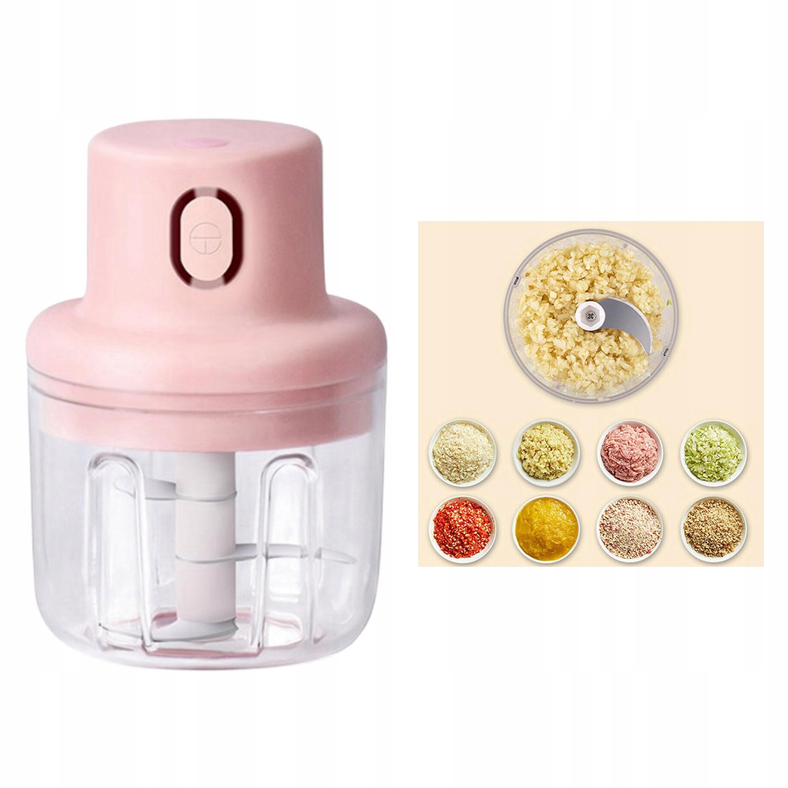 Elektryczny mini rozdrabniacz do czosnku Kod producenta 9589864366190