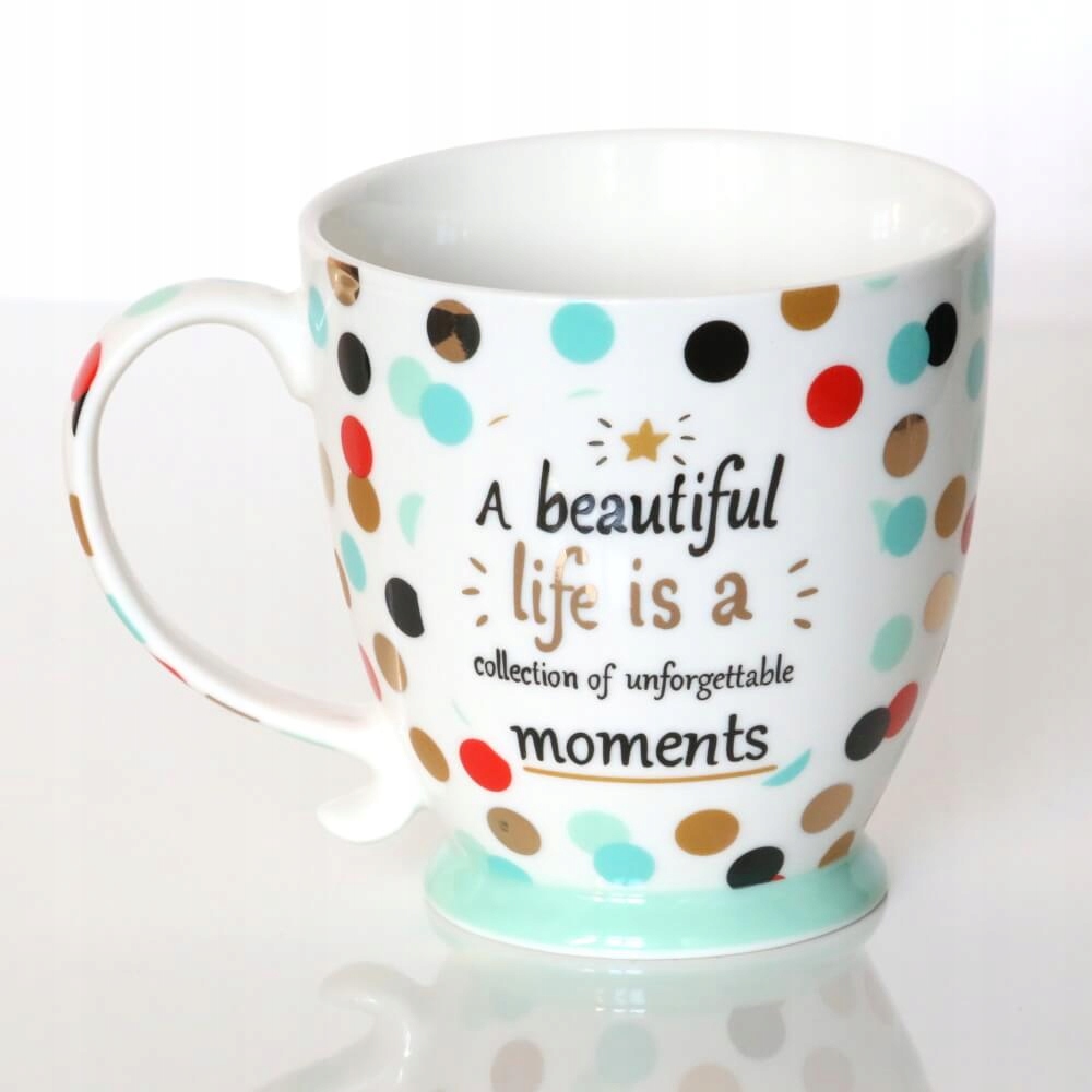 

Zabawny kubek beautiful life na urodziny imieniny
