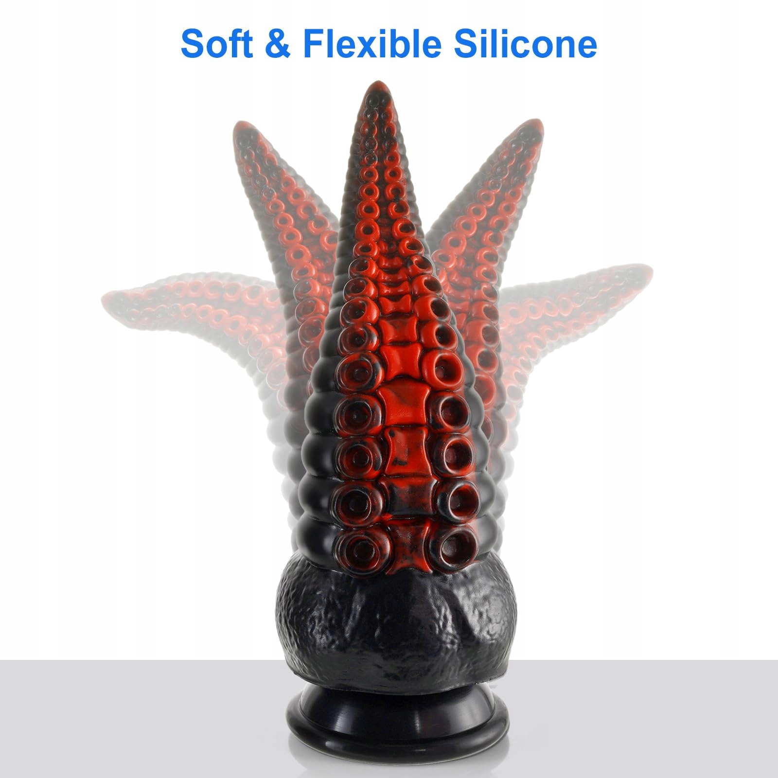 SHKANLA Realistyczny Silikonowy Dildo Tentakle z Mocną Przyssawką — miniatura 4