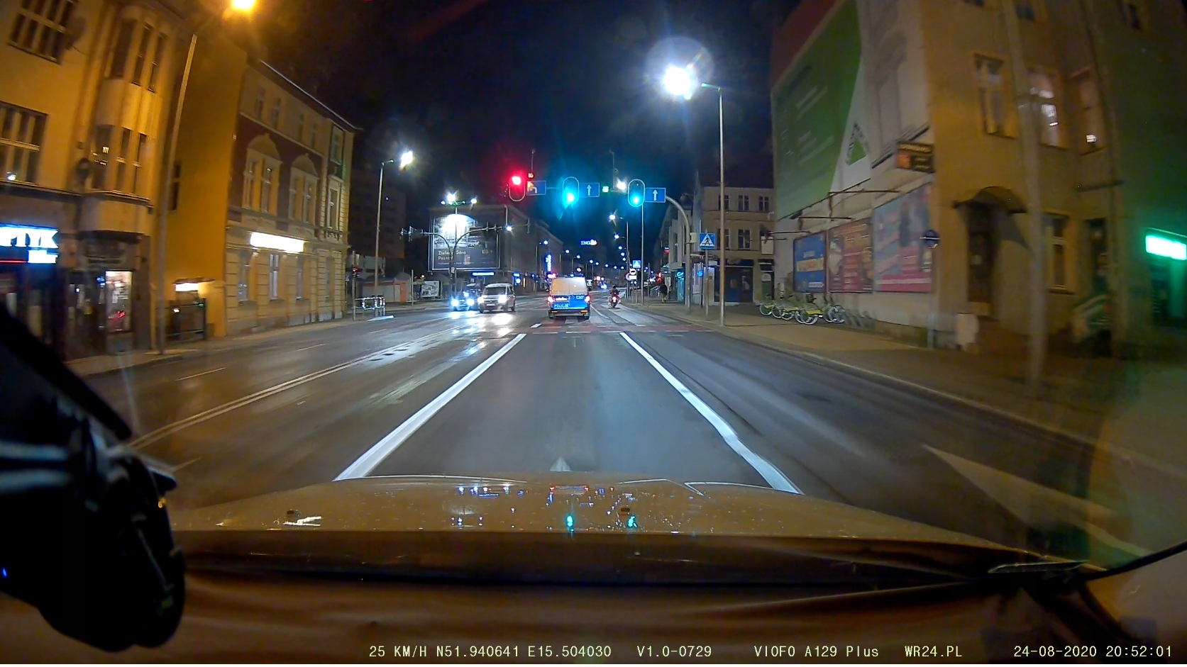 Wideorejestrator Viofo A129 Plus Duo-G +128GB Kąt widzenia 140°