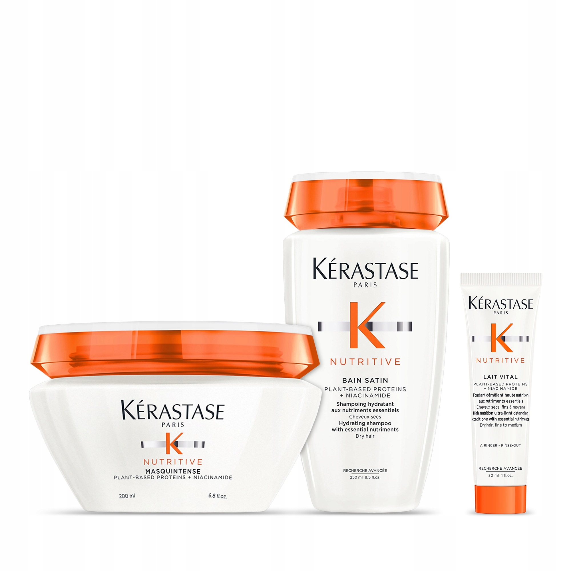 Kérastase Nutritive Odżywczy Szampon i Maska Do Włosów Suchych