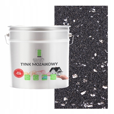 Mozaiková pryskyřičná omítka Marmolit Černá M52 7 kg Mrazuvzdorná Premium
