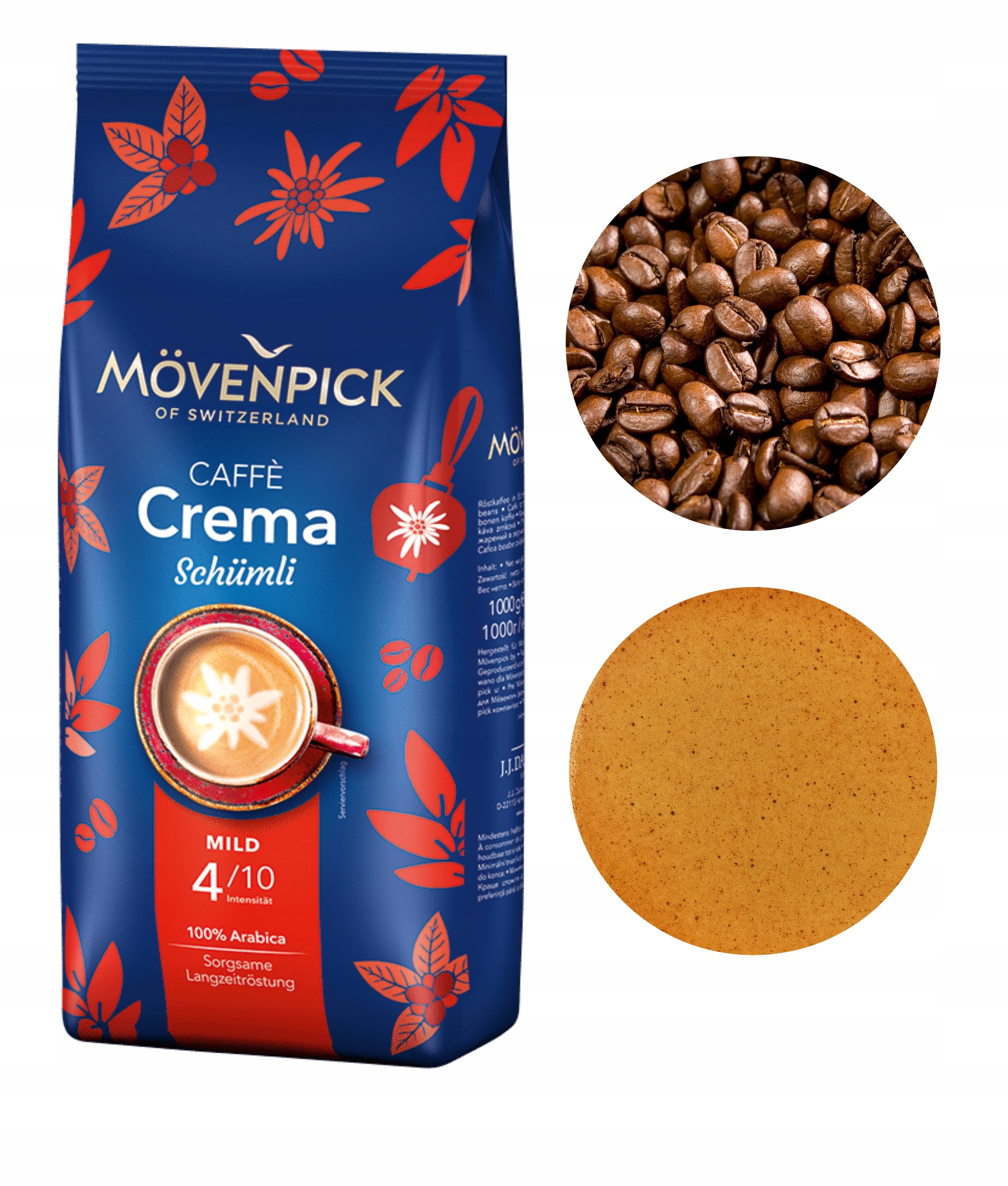 Levně Movenpick Schumli káva intenzivní arabica 1 kg