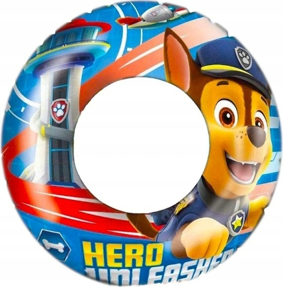 Koło dmuchane do pływania Psi Patrol