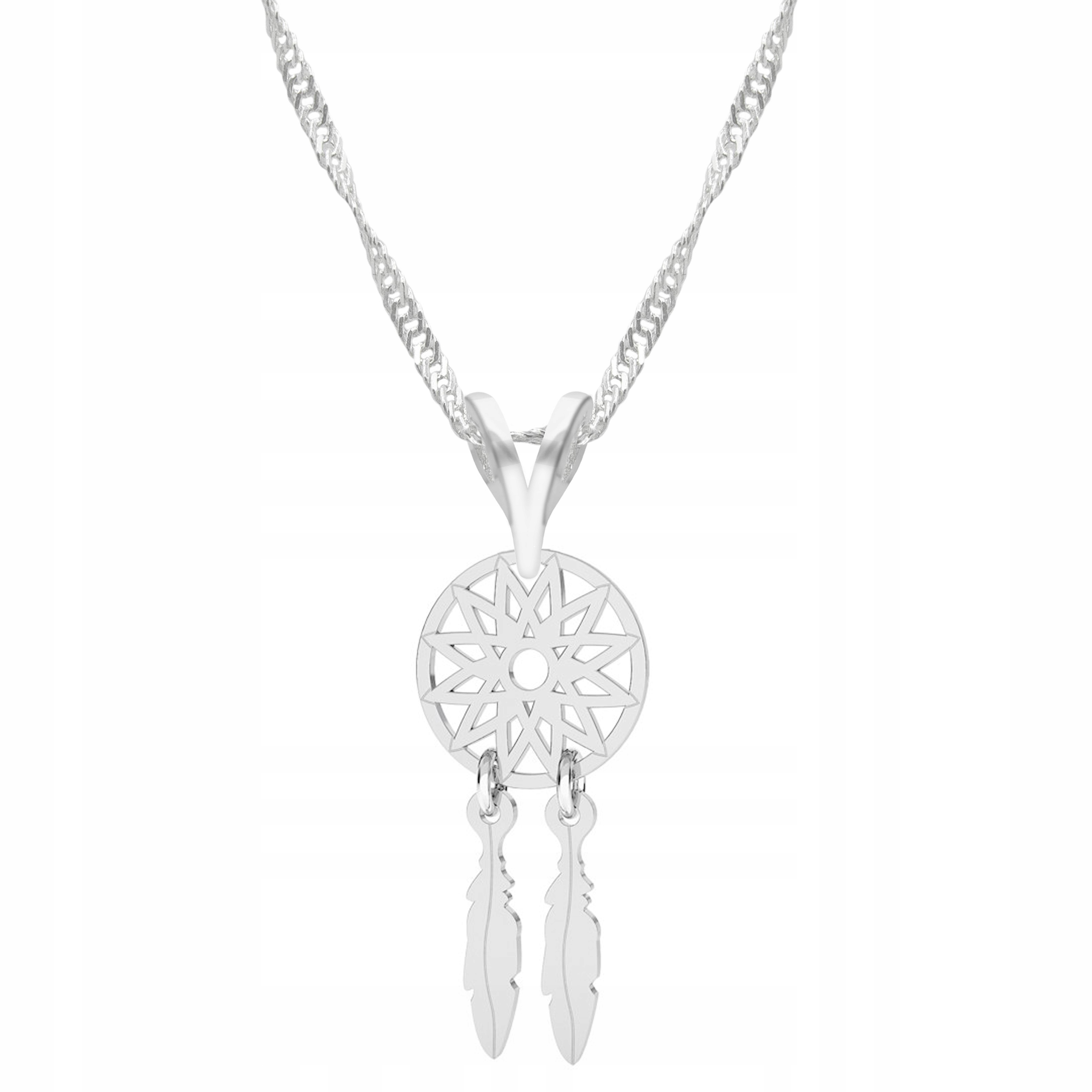 Stříbrný řetízek náhrdelník ryzost 925 Lapač Snů