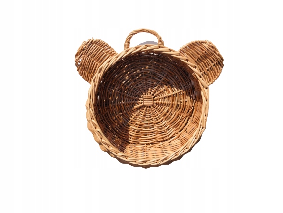 Koszyk wiszący MIŚ ścienny kosz ozdobny na ściane