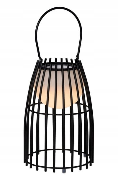 Vonkajšia stolová Led lampa čierna Lucide