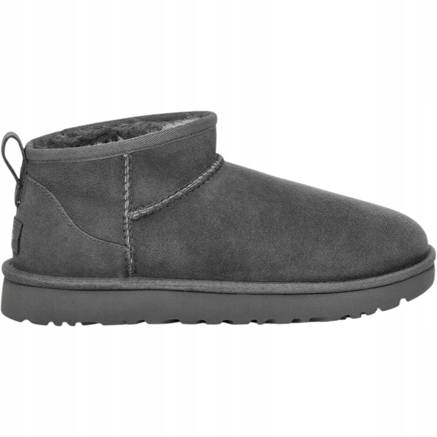 Dámské boty Ugg Classic Ultra Mini 1116109-GREY šedé kožené vlněné 36