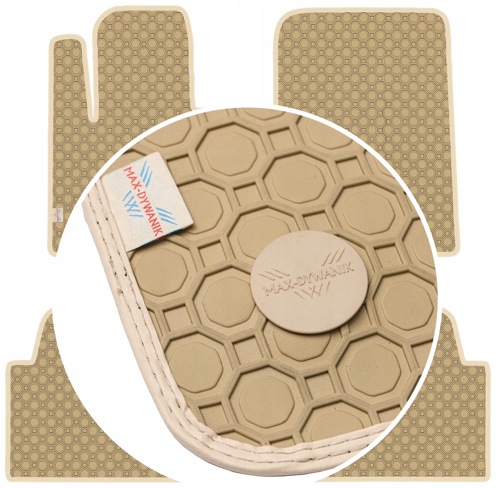 Santa Fe III Fl 2015-2018 Koberce Béžové