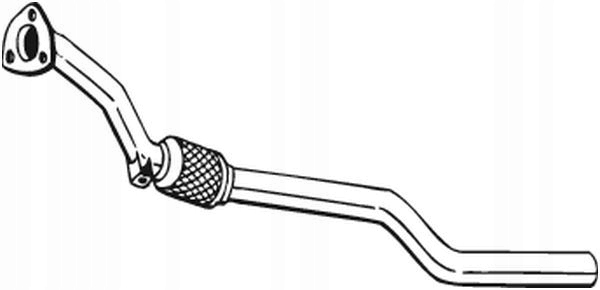 клоккерхольм 820-167 труба выхлопная