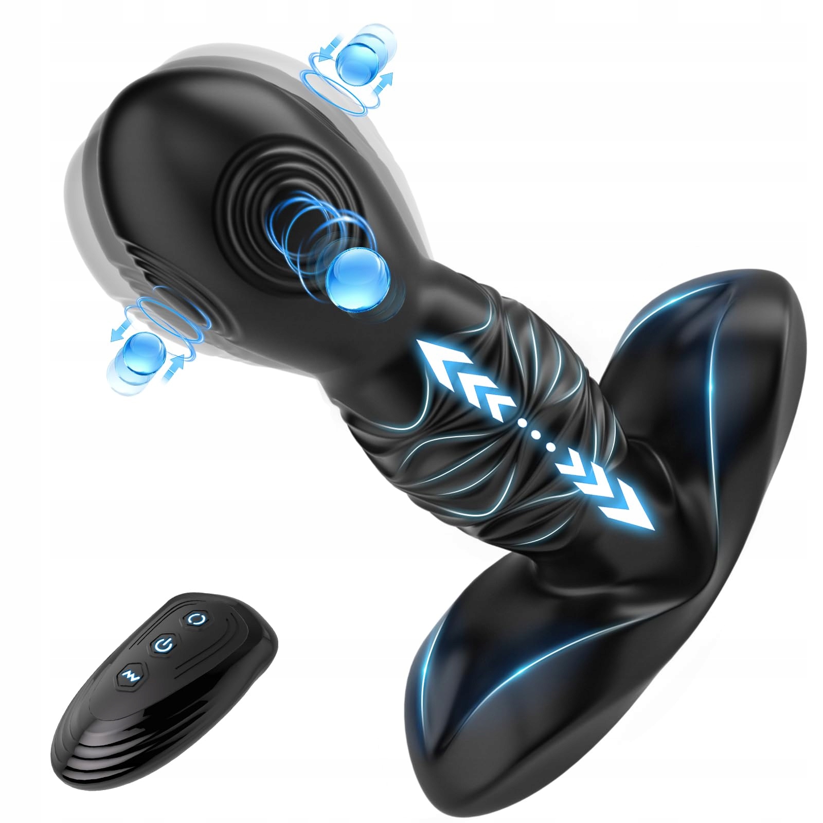 ANALVIBRATOREN Wibrator Analny Dla Mężczyzn Stymulacja Prostaty 8 Trybów — miniatura 9