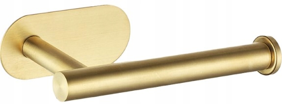 UCHWYT SAMOPRZYLEPNY PAPIER TOALETOWY ZŁOTY LOFT